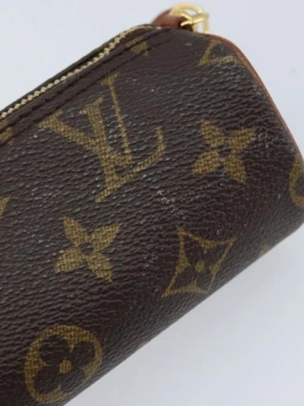 LOUIS VUITTON Monogram Papillon Pouch LV Auth 173144 - Picture 9 of 16